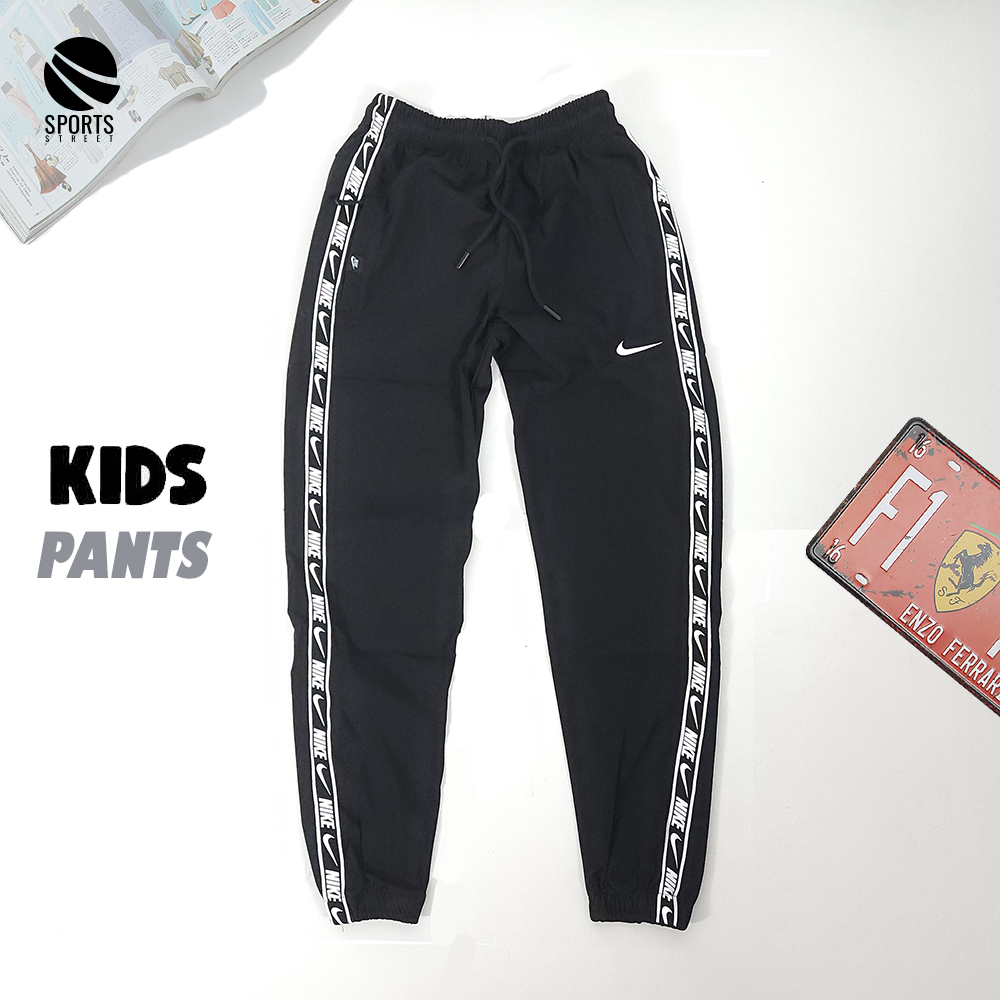 Nike Kids Repeat Black Woven Pants